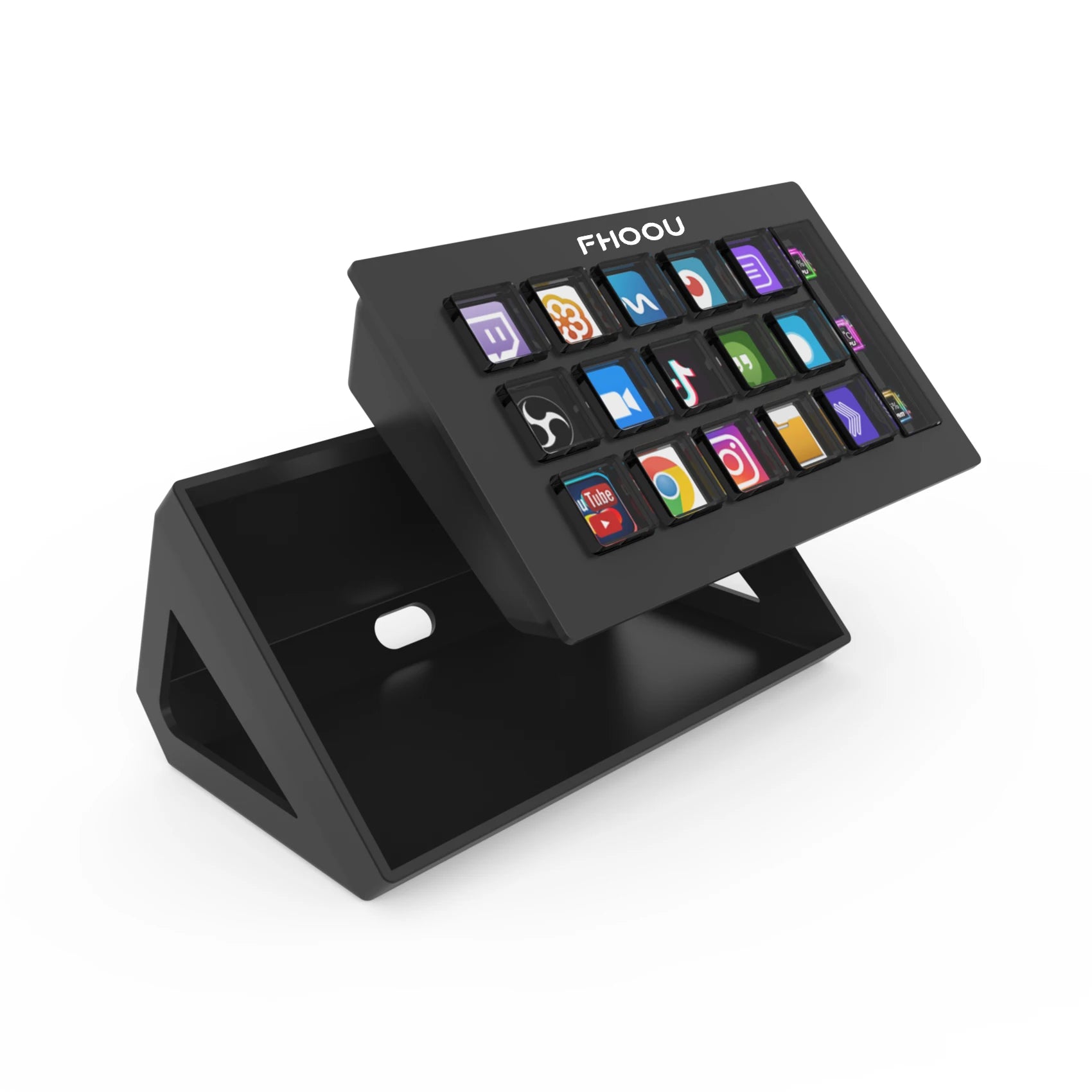 Mirabox Streamdeck Visual Mini Keyboard LCD Button Live Streaming Controller Game Programming Customizable Keypad Win Mac