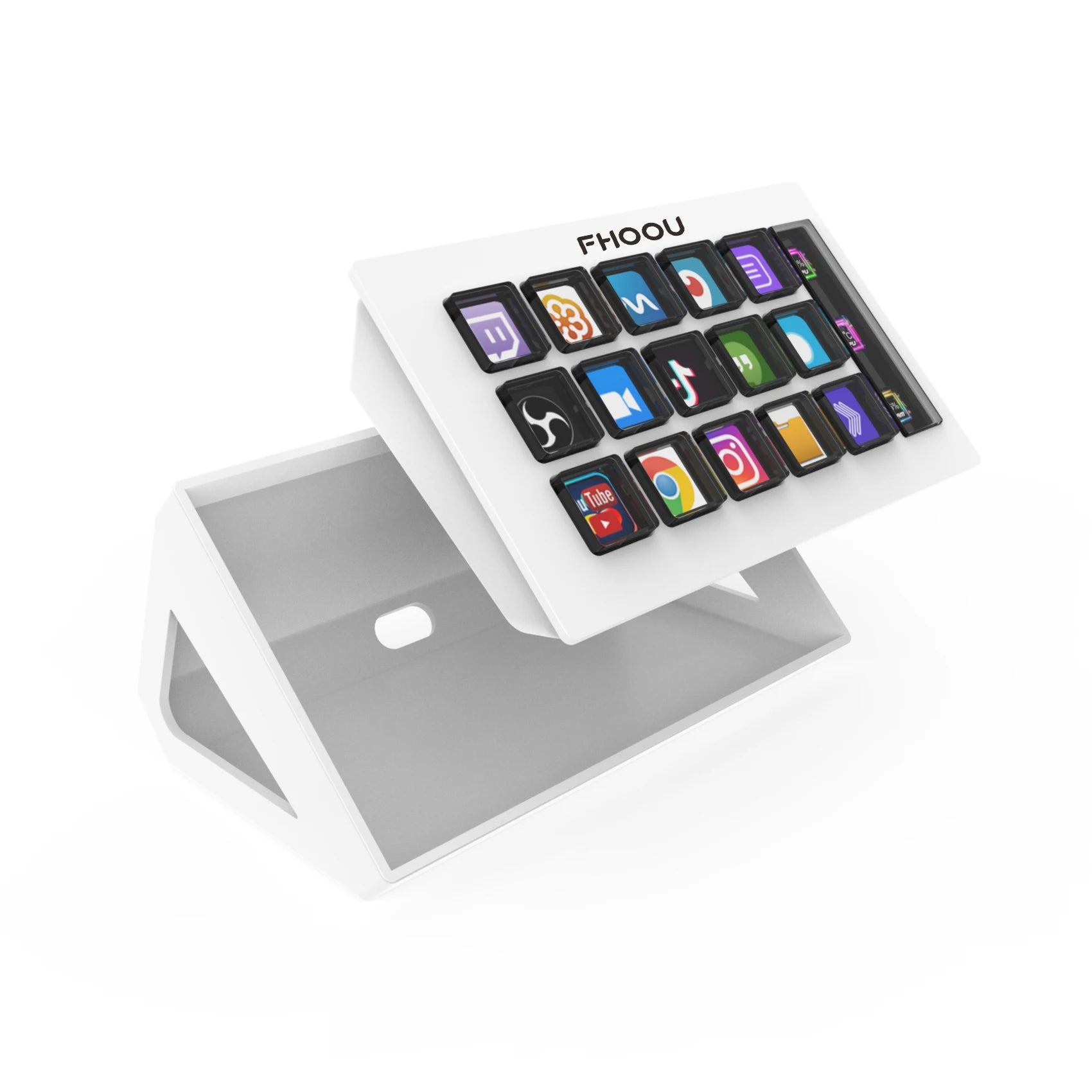 Mirabox Streamdeck Visual Mini Keyboard LCD Button Live Streaming Controller Game Programming Customizable Keypad Win Mac